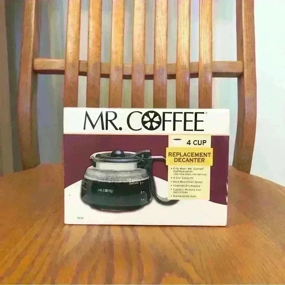 Mr. Coffee Glass Replacement Decanter Carafe, NL, DR, CG 4-Cup Series